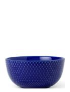 Rhombe Color Bowl Lyngby Porcelæn Blue