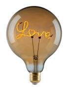 E3 Led Vintage 920 "Love" Base Down Golden Dimmable E3light Gold