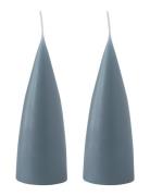 Hand Dipped C -Shaped Candles, 2 Pack Kunstindustrien Blue