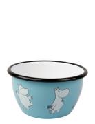 Moomin Enamel Bowl 0.6L Moomin Moomin Blue