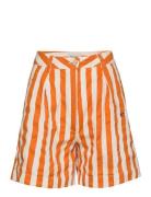 Nautical Stripe Pleated Short Bobo Choses Orange