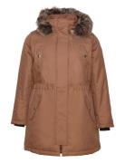 Carirena Parka Coat Otw ONLY Carmakoma Brown