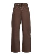 Wide Leg Choco Jeans Grunt Brown