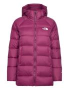 W Hyalite Dwn Parka The North Face Purple