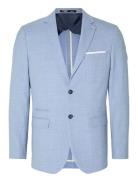 Slhslim-Oasis Linen Blz Noos Selected Homme Blue