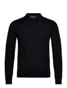 Merino Polo Knit Morris Black