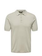 Onswyler Life Reg 14 Ss Polo Knit Noos ONLY & SONS Beige