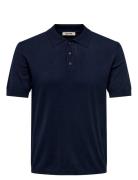 Onswyler Life Reg 14 Ss Polo Knit Noos ONLY & SONS Navy