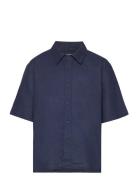 Nlnhill Ss Shirt LMTD Navy