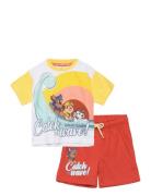 Set 2P Bermuda + Ts Paw Patrol Patterned