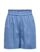 Onltokyo Hw Linen Blend Shorts Pnt Noos ONLY Blue
