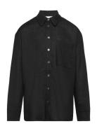 Evie Linen Shirt Grunt Black