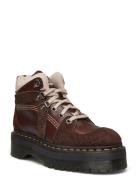 Zuma Hiker Dark Brown Classic Pull Up+Wooly Bully Dr. Martens Brown