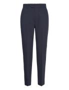 Straight Suit Trousers Mango Navy