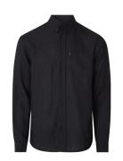 Casual Linen Shirt Lexington Clothing Black