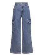 Nlntartizza Dnm Nw Wide Cargo Pant Noos LMTD Blue