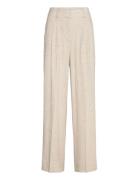 Linoraw Trousers Second Female Beige