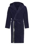 Unisex Woven Bathrobe Emporio Armani Navy