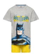 Set 2P Short + Ts Batman Patterned