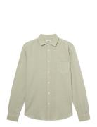 Linen Shirt Pompeii Green