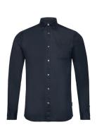 Pure Linen L/S Shirt Lindbergh Navy