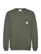Square Pocket Sweatshirt Makia Green