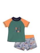 Baby T-Shirt Set S/S Color Kids Patterned