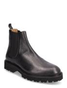 Lightweight Chelsea Boot - Grained Leather S.T. VALENTIN Black