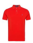 The Iconic Mesh Polo Shirt Polo Ralph Lauren Red