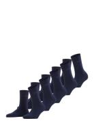 Solid So 5P Esprit Socks Navy