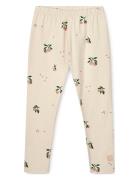 Marie Printed Leggings Liewood Cream