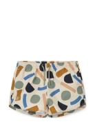 Aiden Printed Board Shorts Liewood Patterned