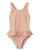 Amara Stripe Swimsuit Liewood Pink