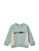 Aude Placement Sweatshirt Liewood Blue