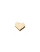 Heart 18K Gold Plated Silver Design Letters Gold