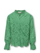 Kogcleo Life L/S Emb Shirt Wvn Kids Only Green