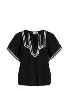 Vimanda S/S Top Vila Black