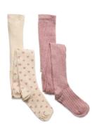 Stockings W. Pattern Minymo Patterned