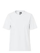 Pcria Ss Solid Tee Jrs Noos Bc Pieces White