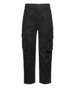 Trousers Wilmer Cargo Balloon Lindex Black