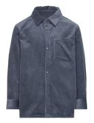 Shirt Jacket Cord Lindex Blue