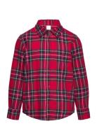 Shirt Check Christmas Lindex Red