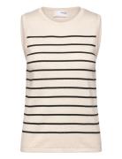 Slfberga Sl Knit O-Neck Selected Femme Cream