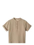 Shirt S/S Svend Wheat Khaki