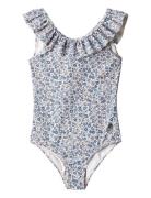 Swimsuit Marie-Louise Wheat Blue
