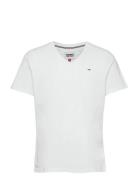 Tjm Original Jersey V Neck Tee Tommy Jeans White