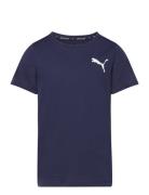 Active Small Logo Tee B PUMA Navy