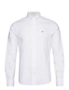 Slim Classic Poplin Shirt GANT White