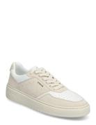 Cph1M Leather Mix White/Grey Copenhagen Studios Beige