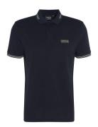 B.intl Ess Tipped Polo Barbour Black